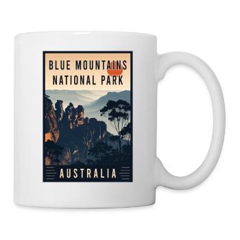 Explore Blue Mountains National Park in Australia - Mug - white - Right