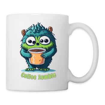 Coffee Monster - Caffeine Zombie - Morning Grouch - Mug - white - Right