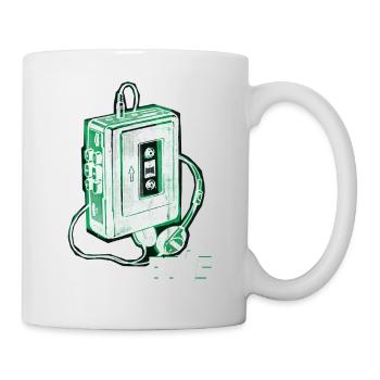 années 80 - Mug blanc - blanc - Droite