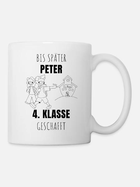 BIS SPAETER PETER - Tasse - Weiß
