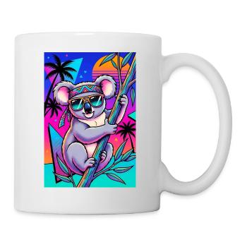 Koala - Mug blanc - blanc - Droite