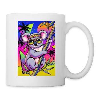Koala - Tasse - Weiß - Rechts