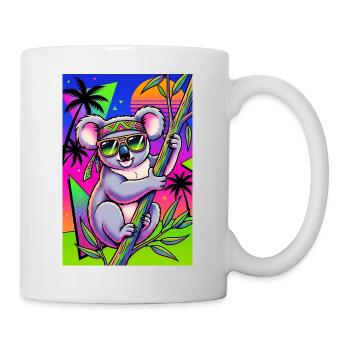 Koala - Tasse - Weiß - Rechts