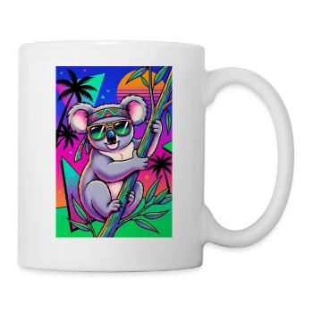 Koala - Tasse - Weiß - Rechts