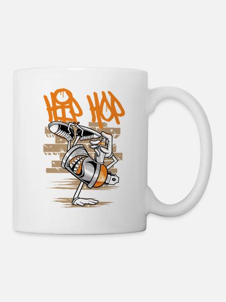 Breakdance | B-Boy | Hip Hop - Tasse - Weiß