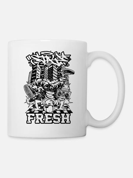 Breakdance | B-Boy | Hip Hop - Mug blanc - blanc
