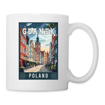 Discover Stunning Gdansk City in Poland - Mug - white - Right