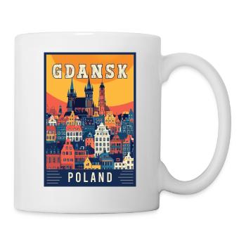 Experience Stunning Gdansk City in Poland - Mug - white - Right
