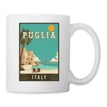 Explore Southern Charm of Puglia in Italy - Mug - white - Right