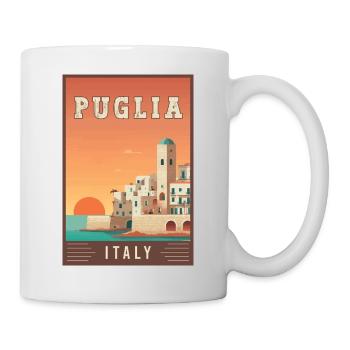Experience Southern Charm of Puglia in Italy - Mug - white - Right
