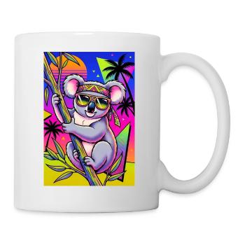 Koala - Tasse - Weiß - Rechts
