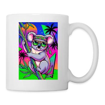 Koala - Tasse - Weiß - Rechts