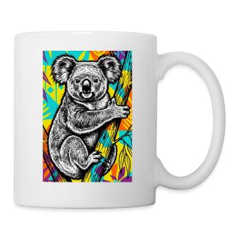 Koala - Tasse - Weiß - Rechts