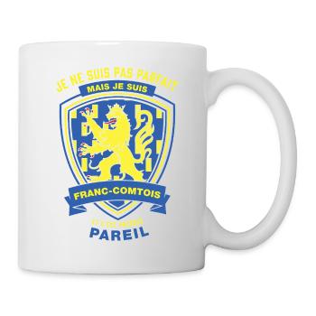 Je Ne Suis Pas Parfait Mais Je Suis Franc Comto... - Mug blanc - blanc - Droite