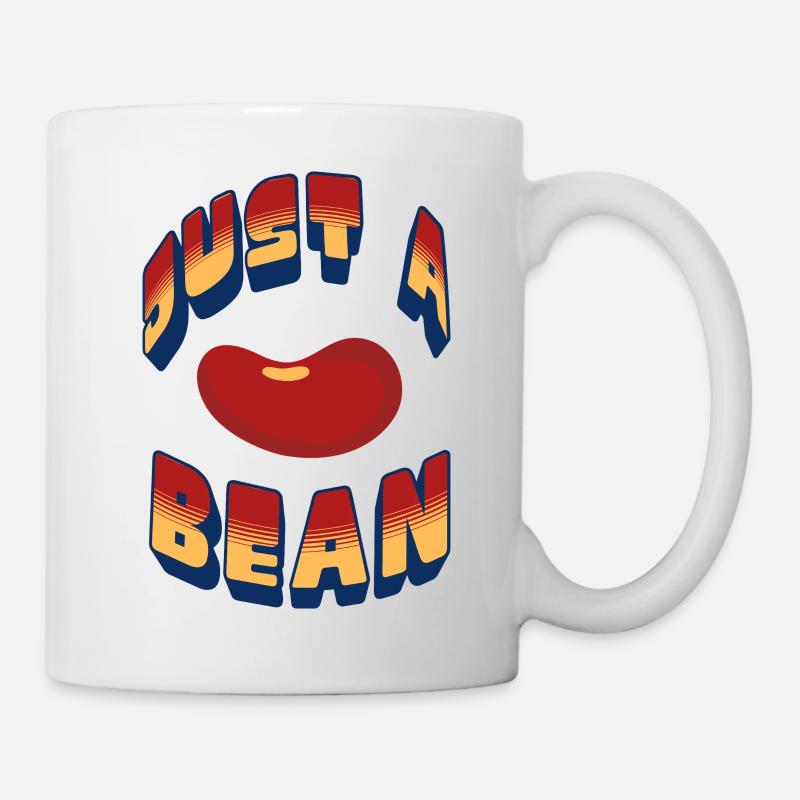 Nur eine Bohne - Tasse - Weiß
