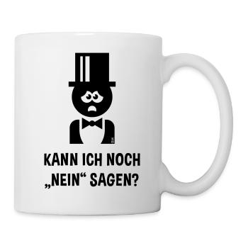 Bräutigam – Kann Ich Noch „Nein“ Sagen? (JGA / B) - Tasse - Weiß - Rechts
