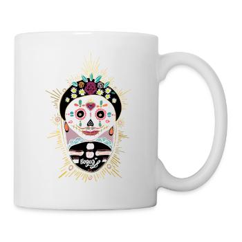 Halloween Mexico - Tasse - Weiß - Rechts
