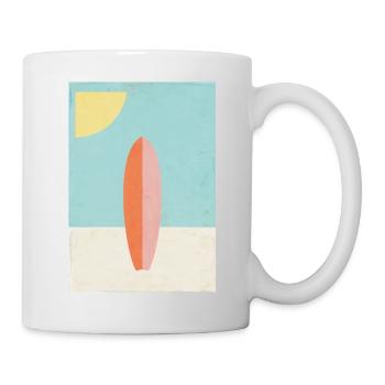 Brandung - Tasse - Weiß - Rechts
