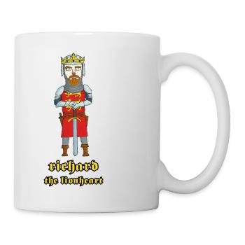 Richard the Lionheart: The Crusader King - Mug - white - Right