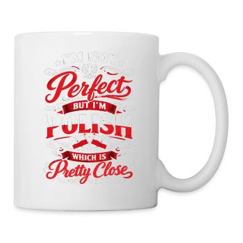 Polish Pride: Vintage Eagle & Funny Saying - Mug - white - Right