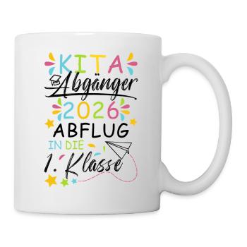 Kita Abgänger 2026 - Tasse - Weiß - Rechts
