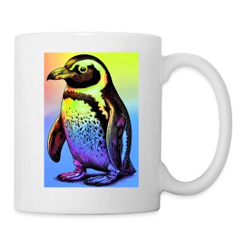 pingouin - Mug blanc - blanc - Droite