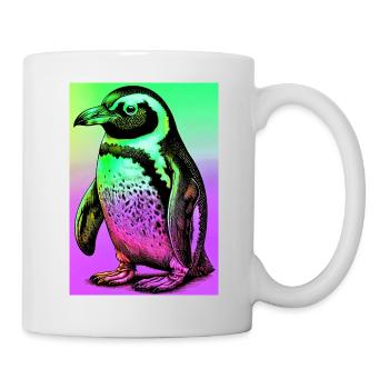 pingouin - Mug blanc - blanc - Droite