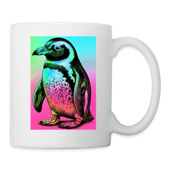 pingouin - Mug blanc - blanc - Droite