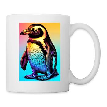 pingouin - Mug blanc - blanc - Droite