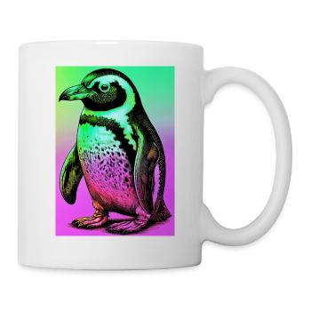 pingouin - Mug blanc - blanc - Droite