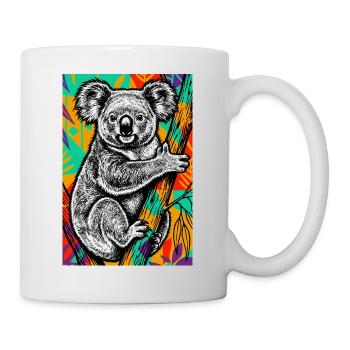 Koala - Mug blanc - blanc - Droite