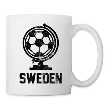 Football suédois - Mug blanc - blanc - Droite