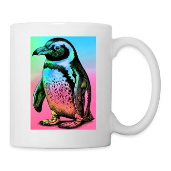 pingouin - Mug blanc - blanc - Droite