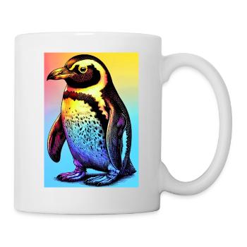 pingouin - Mug blanc - blanc - Droite