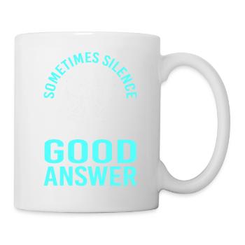 Zen Meditation Buddhismus Buddhist Buddha Chakra - Tasse - Weiß - Rechts