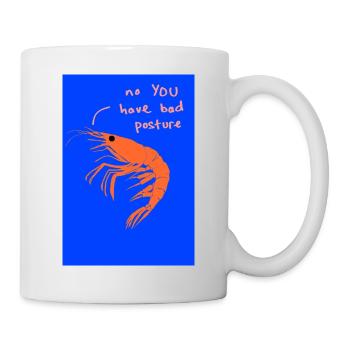 Bad Posture - Mug - white - Right
