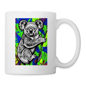 Koala - Mug blanc - blanc - Droite