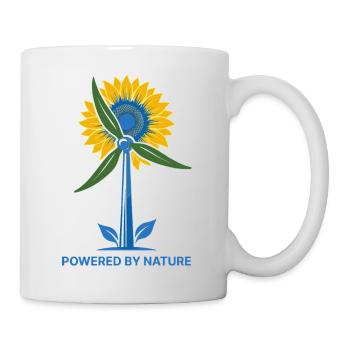 Sunflower Power of nature - Mug - white - Right