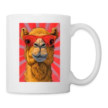 chameau - Mug blanc - blanc - Droite