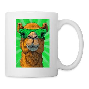 Kamel - Tasse - Weiß - Rechts