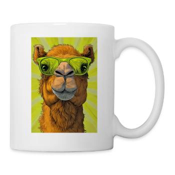 Kamel - Tasse - Weiß - Rechts