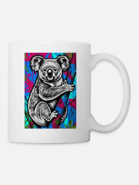 Koala - Tasse - Weiß