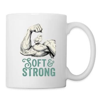 Strong and Soft - Mug - white - Right