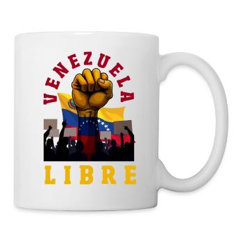 Venezuela Flagge Stolz & Heimat Venezuela - Tasse - Weiß - Rechts