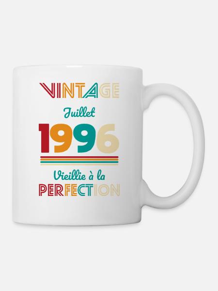 Anniversaire 30 ans - Vintage - Juillet 1996 - Mug blanc - blanc