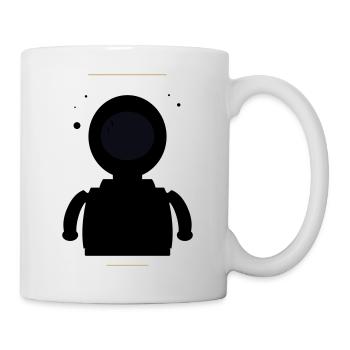 Minimalist Black Moon - Mug - white - Right