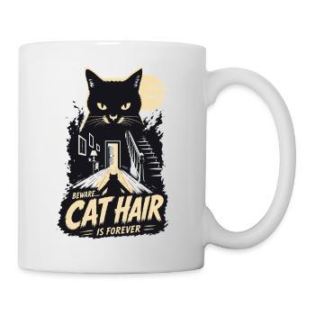 Beware Cat Hair Forever - Mug - white - Right