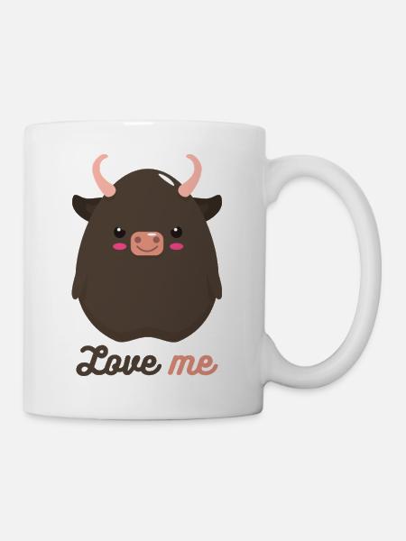 Taureau - Mug blanc - blanc