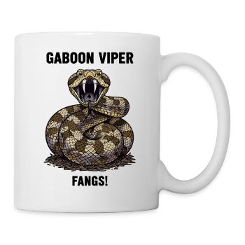 Varan Perenti Danger Lizard Perentie Noir - Mug blanc - blanc - Droite