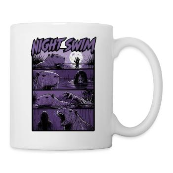 Horreur Capybara du Marais Sombre - Mug blanc - blanc - Droite